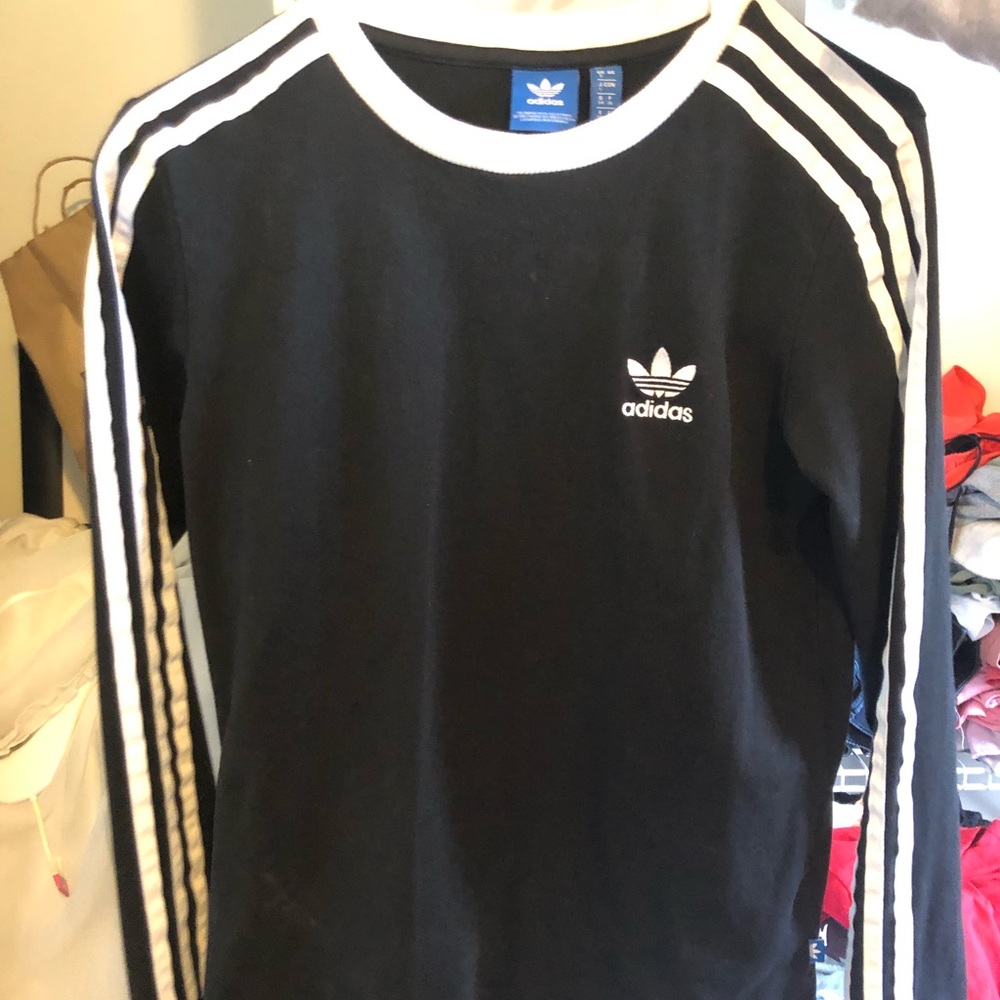 Adidas Long Sleeve Striped Shirt